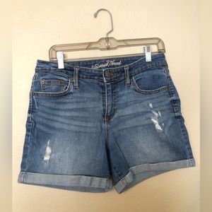 Universal Thread Distressed Jean Shorts